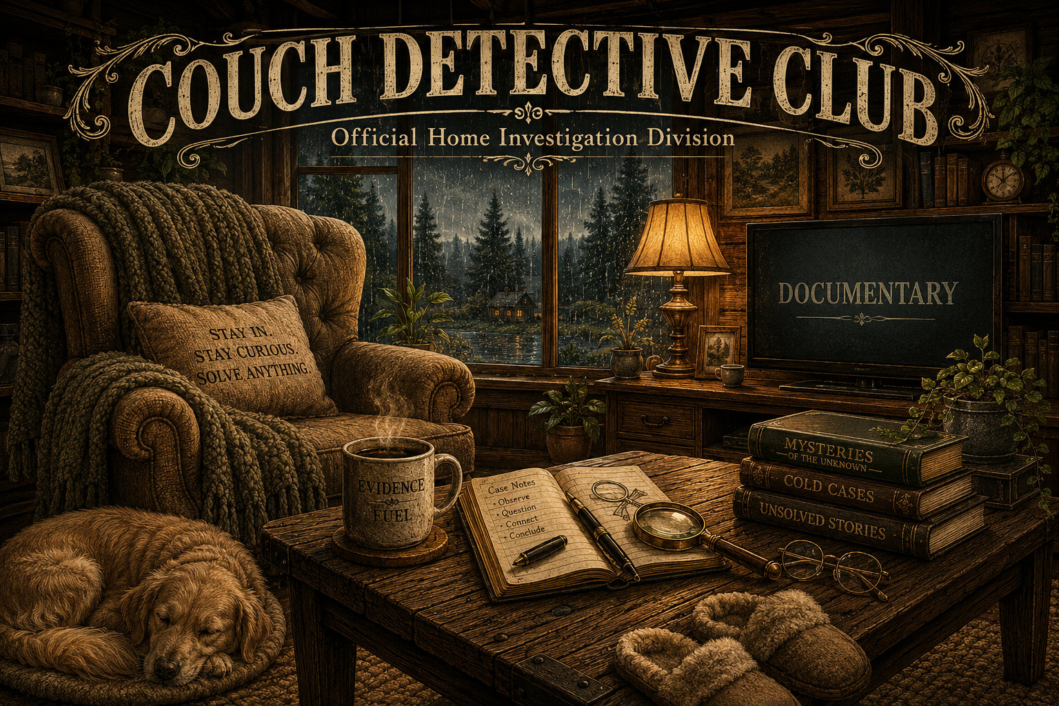 🕵️ Couch Detective Club